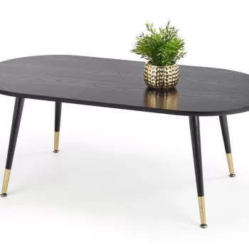 Masa de cafea Embosa neagra - L120xl60xh47 cm imagine