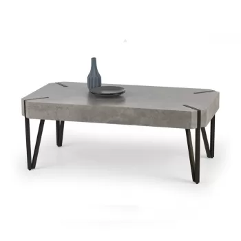 Masa de cafea Emily gri - L 110 x l 60 x h 42 cm imagine