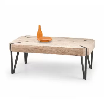 Masa de cafea Emily stejar san remo - L 110 x l 60 x h 42 cm imagine