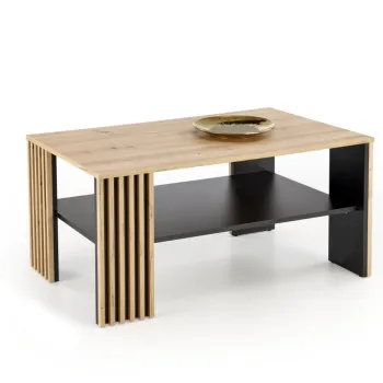 Masa de cafea Femina stejar artisan/negru imagine