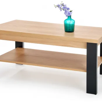 Masa de cafea Jenna natur/negru imagine