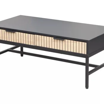 Masa de cafea Mago L1 stejar/negru mat imagine