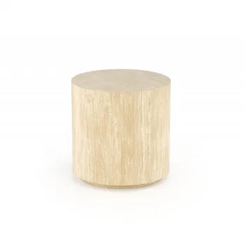 Masa de cafea rotunda Travertino S o45/h45 cm imagine