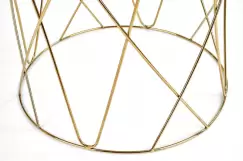 Masa de cafea Selena gold - h55 cm imagine