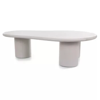 Masa de cafea Selena gri deschis L130xl80 cm imagine