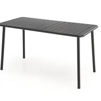 Masa dreptunghiulara Bosco neagra L140 cm imagine