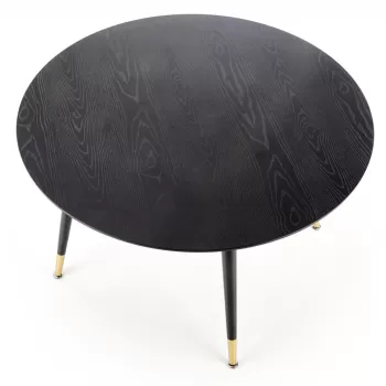 Masa Embos neagra - d120xh75 cm imagine