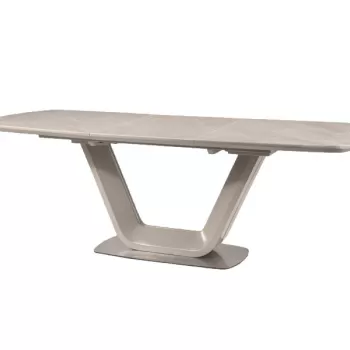 Masa Extensibila Armani Ceramic gri mat - l90 x h76 x L160-220 cm imagine