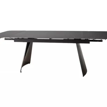 Masa extensibila Bacardi neagra L160-240xl90 cm imagine