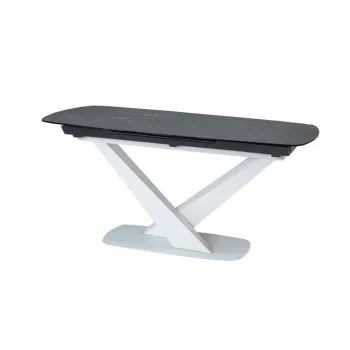 Masa extensibila Cassino II Ceramic - L 160-220 x l 90 x h 76 cm BF25 imagine