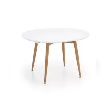 Masa extensibila Edward Honey Oak - L 120-200 x l 100 x h 75 cm imagine