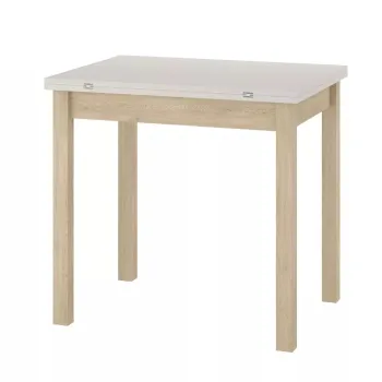 Masa extensibila Flip casmir/stejar cremona torro L60-120xl80 cm imagine