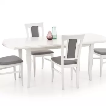 Masa extensibila Fryderyk 160 alba - L160/240 x l90 x h74 cm imagine