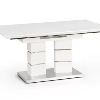 Masa extensibila MDF Lord alba - L 160-200 cm imagine