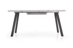 Masa extensibila MDF + metal Dallas - L 160-220 x l 90 x h 76 cm imagine