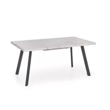 Masa extensibila MDF + metal Dallas - L 160-220 x l 90 x h 76 cm imagine