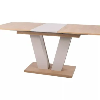 Masa extensibila Platon stejar cremona torro/casmir L136-176xl80 imagine