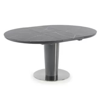 Masa Extensibila Ricardo marmura - O120/160x76h imagine