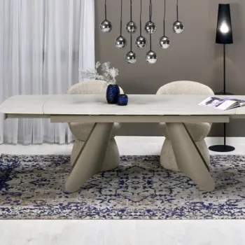 Masa extensibila Salix travertin/casmir L180-260 cm imagine