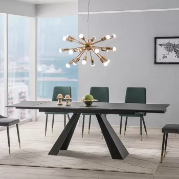 Masa Extensibila Salvadore - l90 x h76 x L160-240 cm imagine