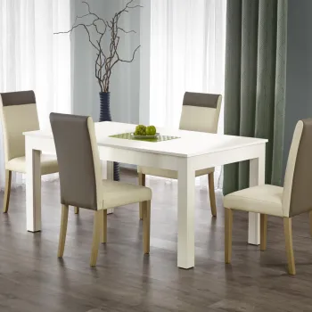 Masa extensibila Seweryn alb/alb L160-300 cm imagine