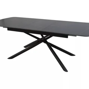 Masa extensibila Vector neagra L180(220)x90 cm imagine