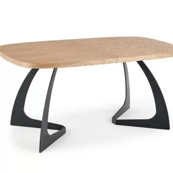 Masa extensibila Veldon stejar - H75 imagine