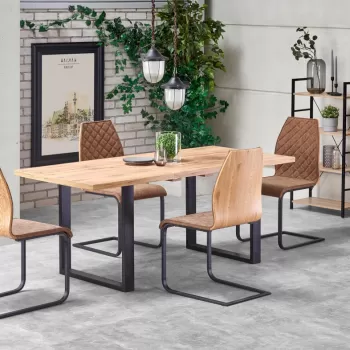 Masa extensibila Venom 135 stejar - L135/185xl90xh74 cm imagine