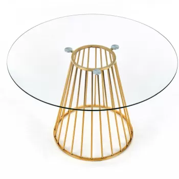 Masa Liverpool sticla - d120xh75 cm imagine