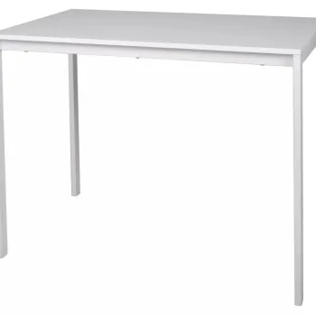 Masa Mario alb galbui L100xl60 cm imagine