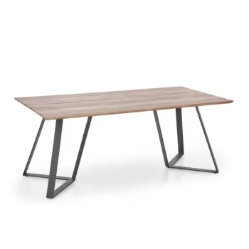 Masa MDF + metal Calgary - L 180 x l 90 x h 76 cm imagine