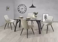 Masa MDF + metal Halifax - L 160 x l 90 x h 76 cm imagine