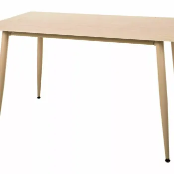 Masa Rion bej mat/casmir L130xl70 cm imagine