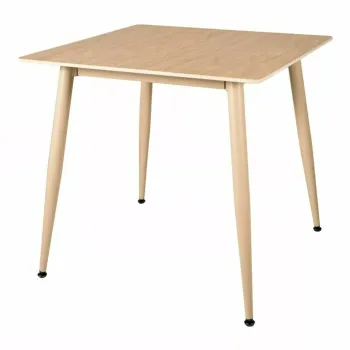 Masa Rion bej mat/casmir L80xl80 cm imagine