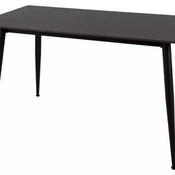 Masa Rion neagra L130xl70 cm imagine