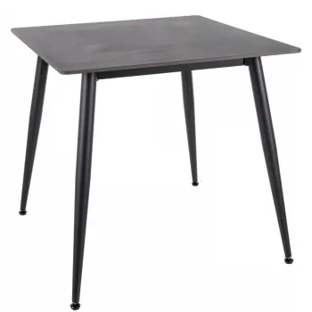 Masa Rion neagra L80xl80 cm imagine