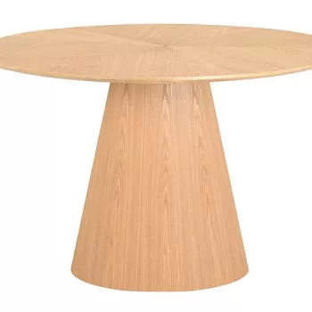 Masa rotunda Angel stejar - d120 x h75 cm imagine