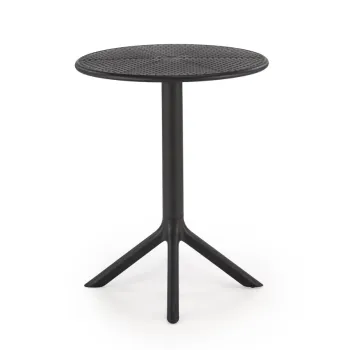 Masa rotunda Calvo neagra o60/h72 cm imagine