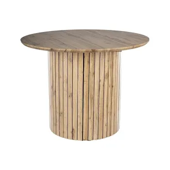 Masa rotunda Socrates stejar artizan/stejar artizan o100/h76 cm imagine