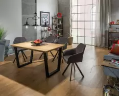 Masa Valentino furnir - L 150 x l 90 x h 75 cm imagine