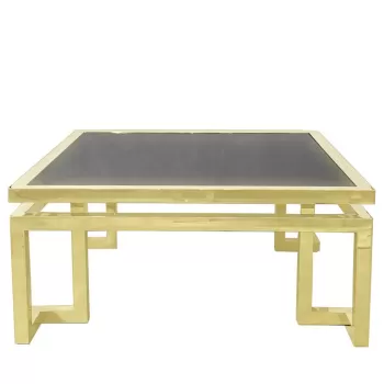 Masuta cafea Florian gold - H45 cm imagine