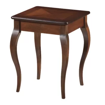 Masuta cafea Padova C nuc inchis - L45 x l45 x h55 cm imagine