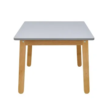 Masuta copii Woody gri L60 cm imagine