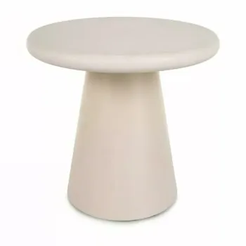 Masuta de cafea Aurora ecru o45/h50 cm imagine