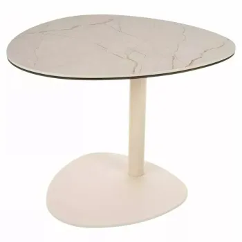 Masuta de cafea Ciao B bej mat / casmir o58/h46 cm imagine