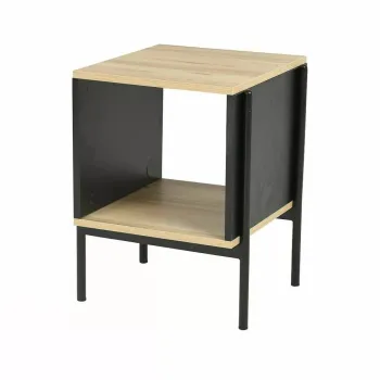 Masuta de cafea Karina B stejar/negru mat L40xl40xh51 imagine