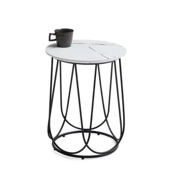 Masuta de cafea Nubira S - Marmura Alba imagine