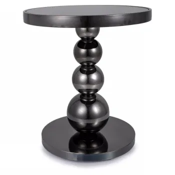 Masuta de cafea Rima neagra o50/h56 cm imagine