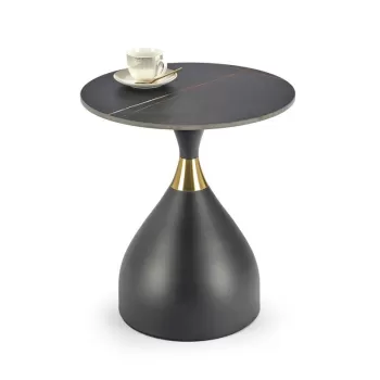 Masuta de cafea Scalita - marmura/gold imagine