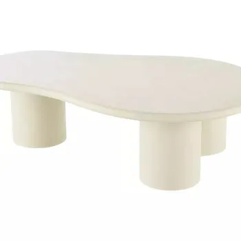 Masuta de cafea Selena ecru L130 x l80 cm imagine